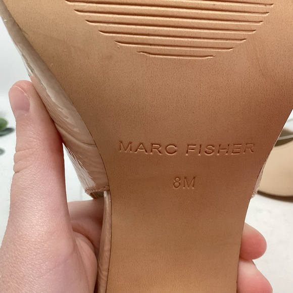 MARC FISHER Women's Cataling Sculpted Dress Slingback Pumps Size 8M - Picture 7 of 11